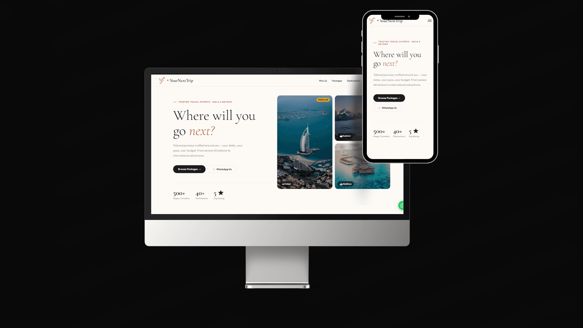 YOUR NEXT TRIP